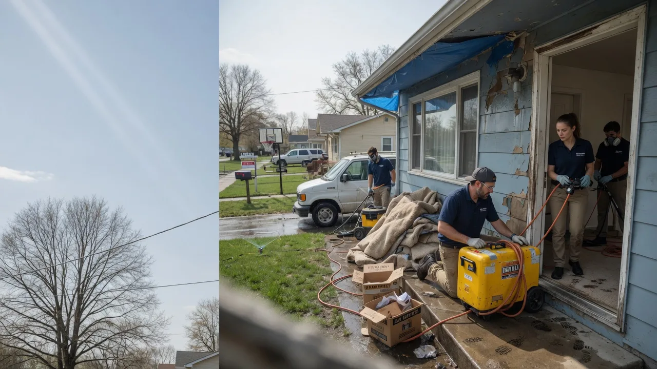 Basement Flood Cleanup in Cayuga, ND near me